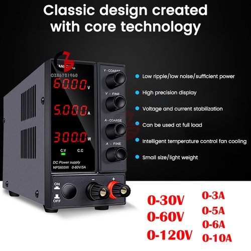 Alimentatore 30v 60v 120v - alimentatore, cc